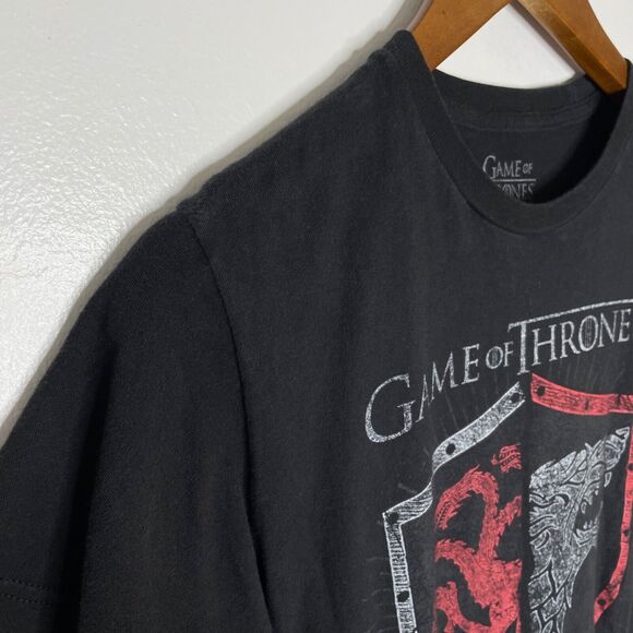 Game Of Thrones Black Short Sleeve Shirt Size Small Men’s - Picture 5 of 8